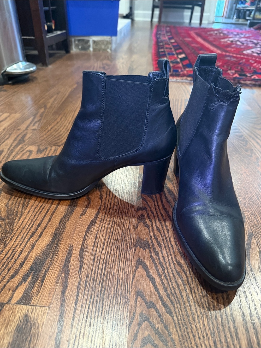 Black Billi Bi leather booties - EU 41